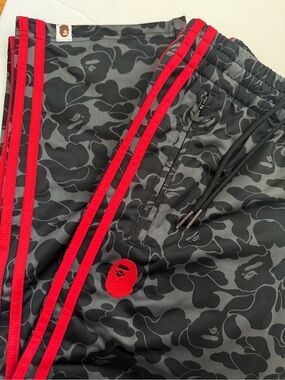 Bape X Adidas Track Pants